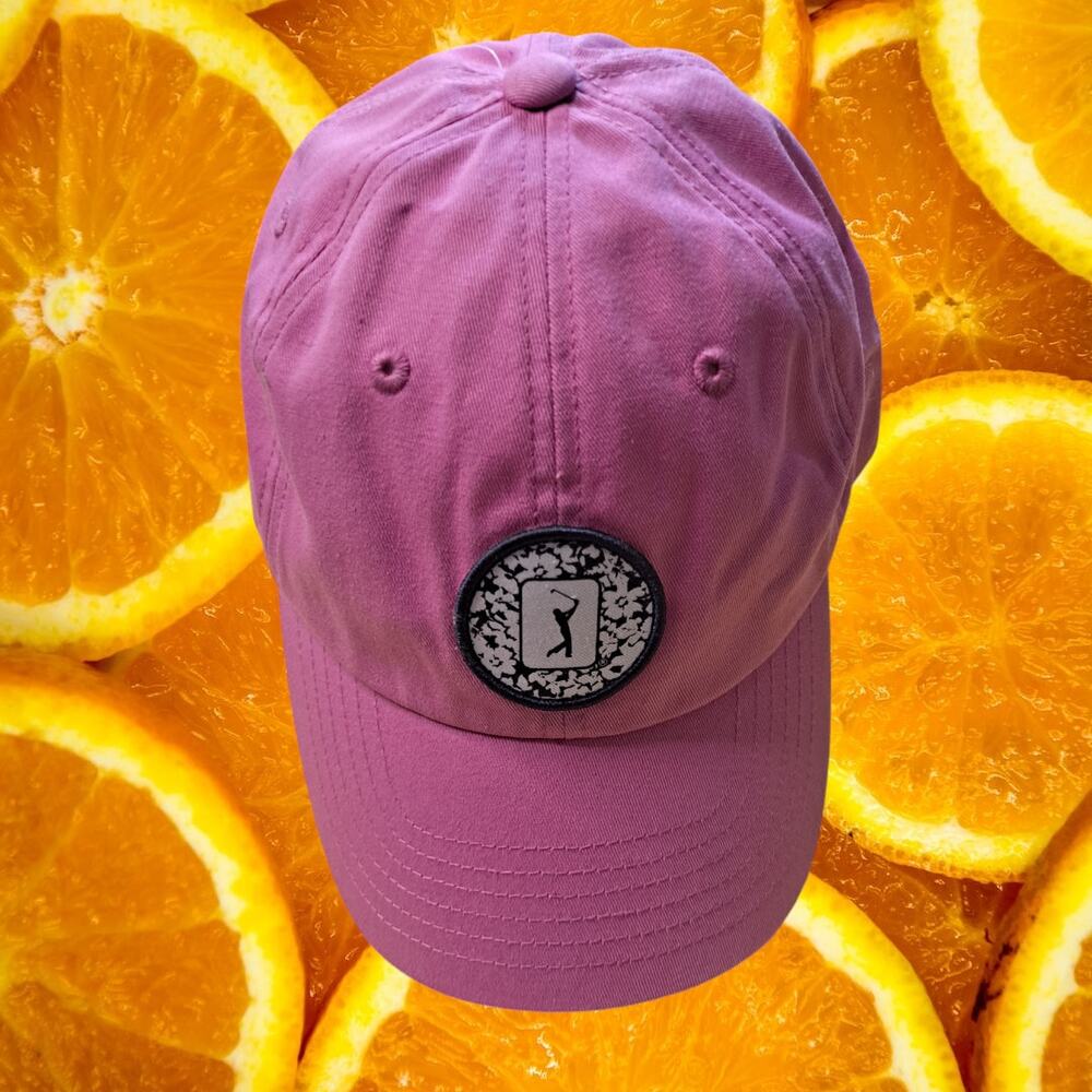 Pink Golf Adjustable Baseball Hat Cap
